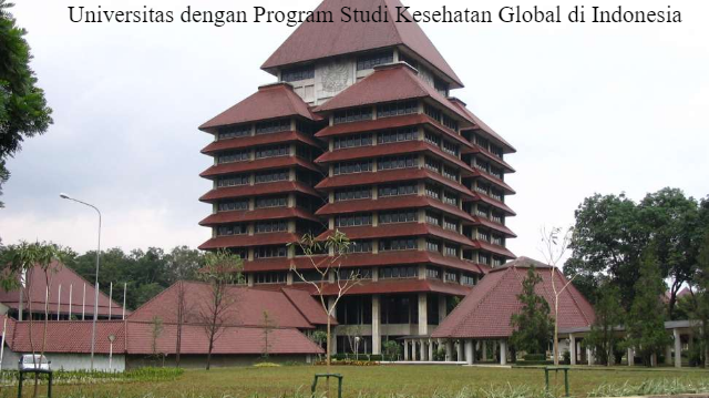 Universitas dengan Program Studi Kesehatan Global di Indonesia